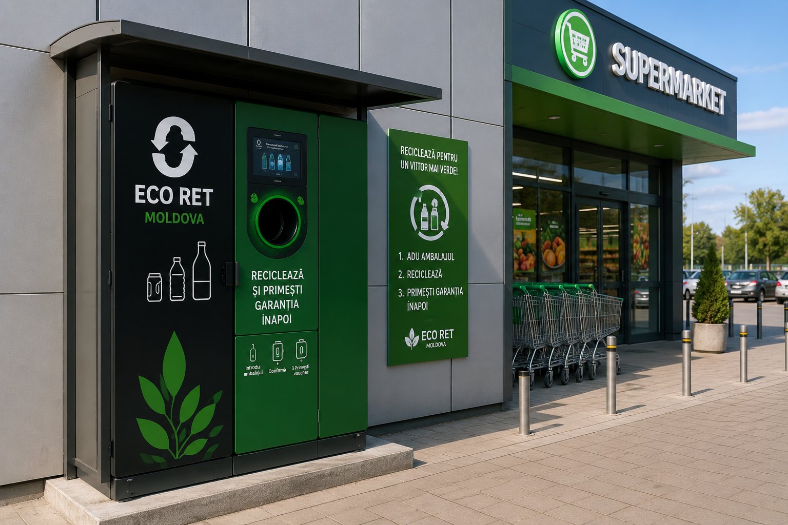 Punct automat de returnare Eco-Ret Moldova